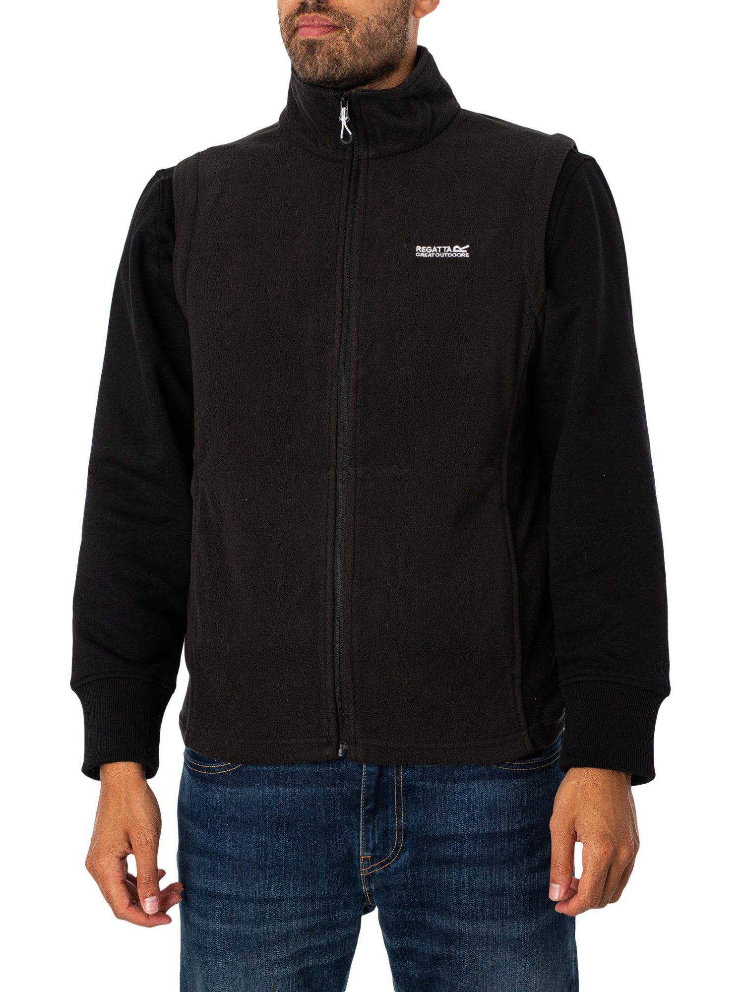 Regatta Tobias Fleece Gilet - Black 1 Regatta Tobias Fleece Gilet - Black