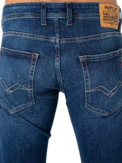Replay Grover Straight Jeans - Dark Blue 8 Replay Grover Straight Jeans - Dark Blue -Standout Fashion Shop 49075d