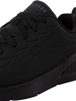 Skechers Uno Lite Trainers - Black -Standout Fashion Shop 49103h