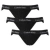 Calvin Klein 3 Pack Jock Straps - Black