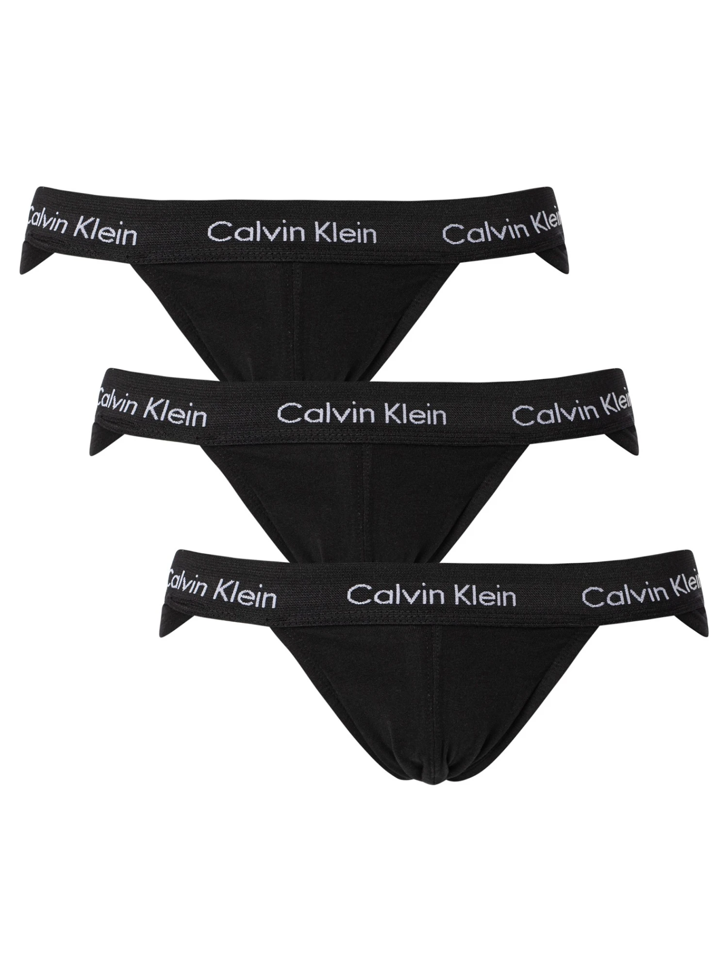 Calvin Klein 3 Pack Jock Straps - Black 1 Calvin Klein 3 Pack Jock Straps - Black