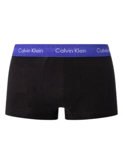 Calvin Klein 3 Pack Low Rise Trunks - Black (Dark Grey/Blue/Grey) 13 Calvin Klein 3 Pack Low Rise Trunks - Black (Dark Grey/Blue/Grey) -Standout Fashion Shop 49161e