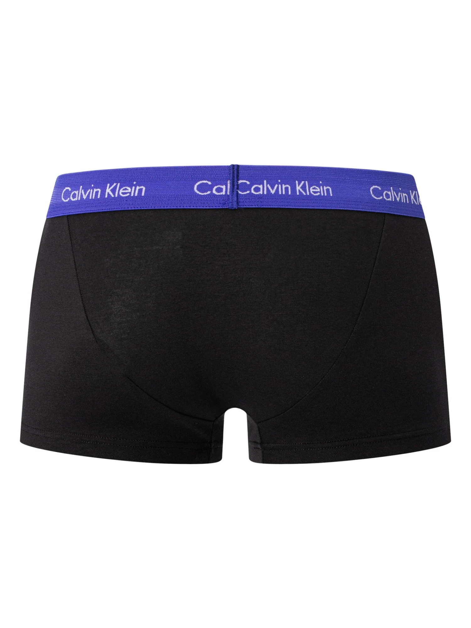 Calvin Klein 3 Pack Low Rise Trunks - Black (Dark Grey/Blue/Grey) 6 Calvin Klein 3 Pack Low Rise Trunks - Black (Dark Grey/Blue/Grey) - Image 6
