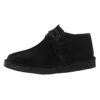 Clarks Originals Desert Trek Suede Shoes - Black