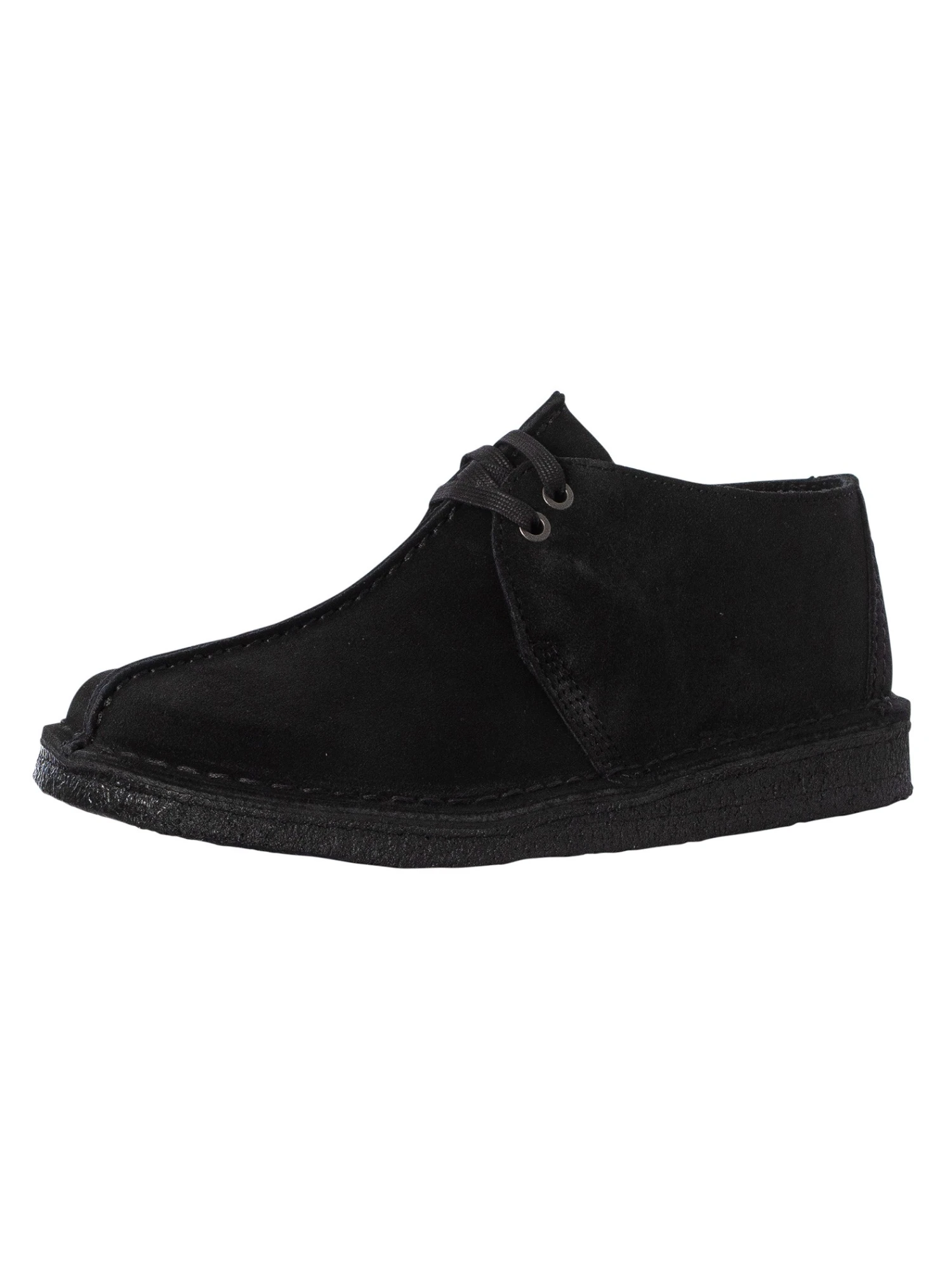 Clarks Originals Desert Trek Suede Shoes - Black 1 Clarks Originals Desert Trek Suede Shoes - Black