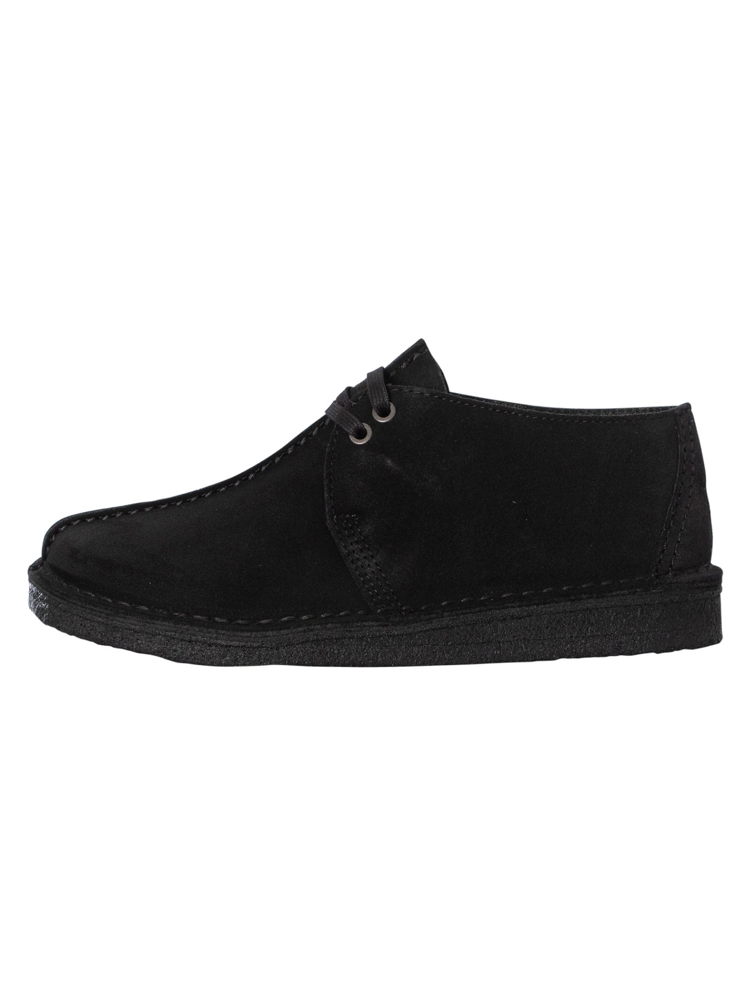 Clarks Originals Desert Trek Suede Shoes - Black 2 Clarks Originals Desert Trek Suede Shoes - Black - Image 2