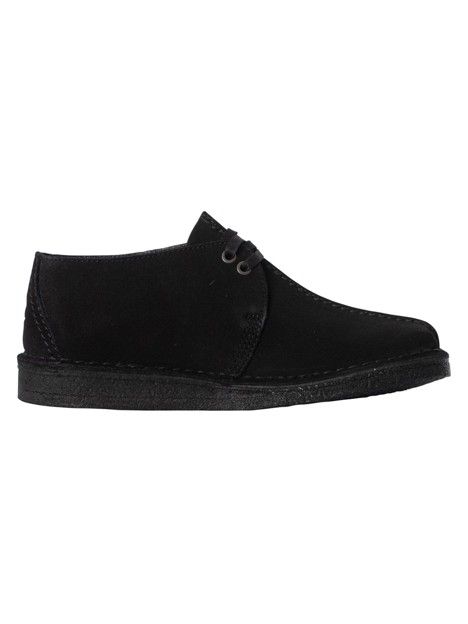 Clarks Originals Desert Trek Suede Shoes - Black 3 Clarks Originals Desert Trek Suede Shoes - Black - Image 3