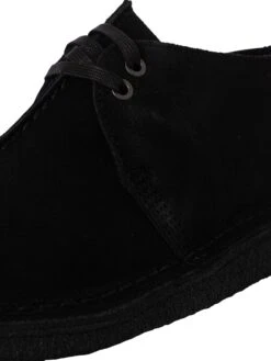 Clarks Originals Desert Trek Suede Shoes - Black 17 Clarks Originals Desert Trek Suede Shoes - Black -Standout Fashion Shop 49168h