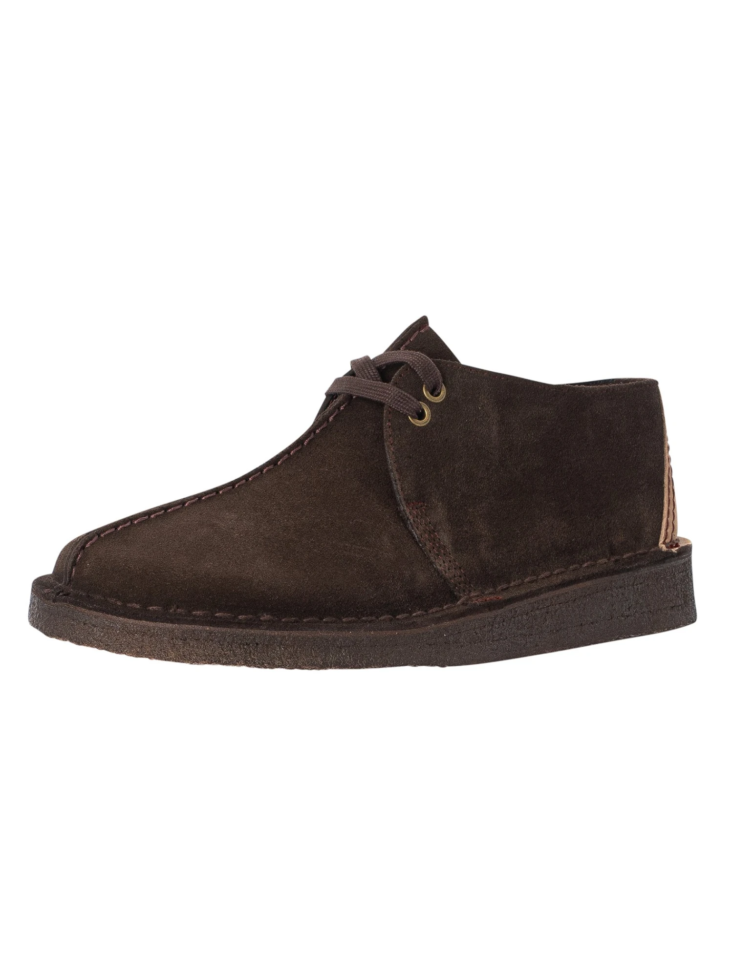 Clarks Originals Desert Trek Suede Shoes - Dark Brown 1 Clarks Originals Desert Trek Suede Shoes - Dark Brown