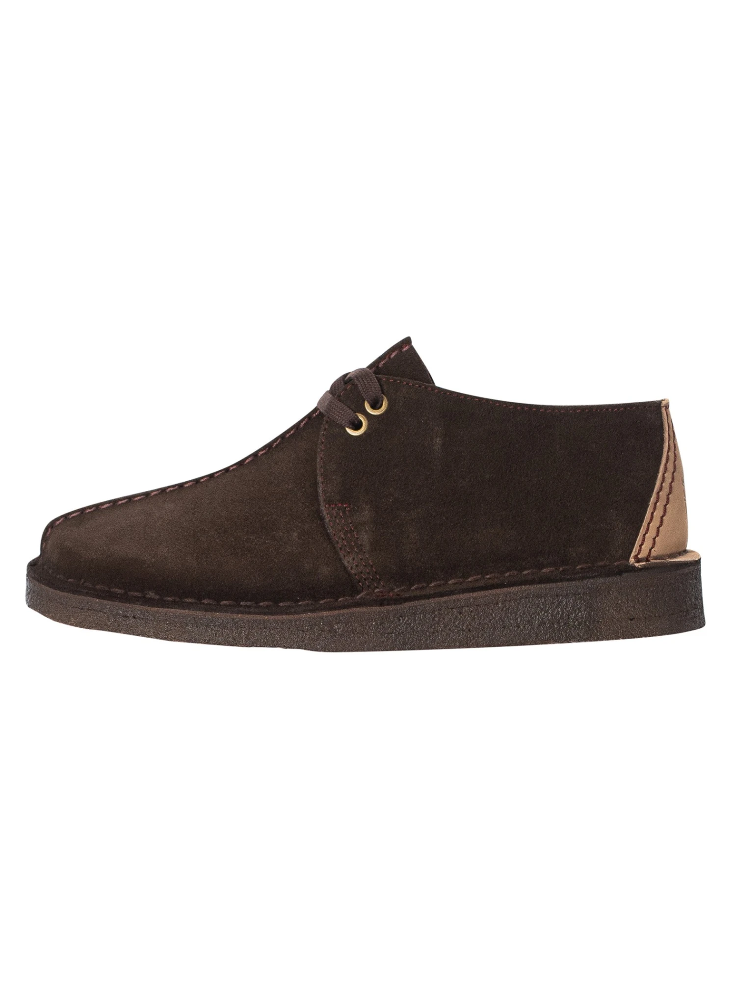 Clarks Originals Desert Trek Suede Shoes - Dark Brown 2 Clarks Originals Desert Trek Suede Shoes - Dark Brown - Image 2