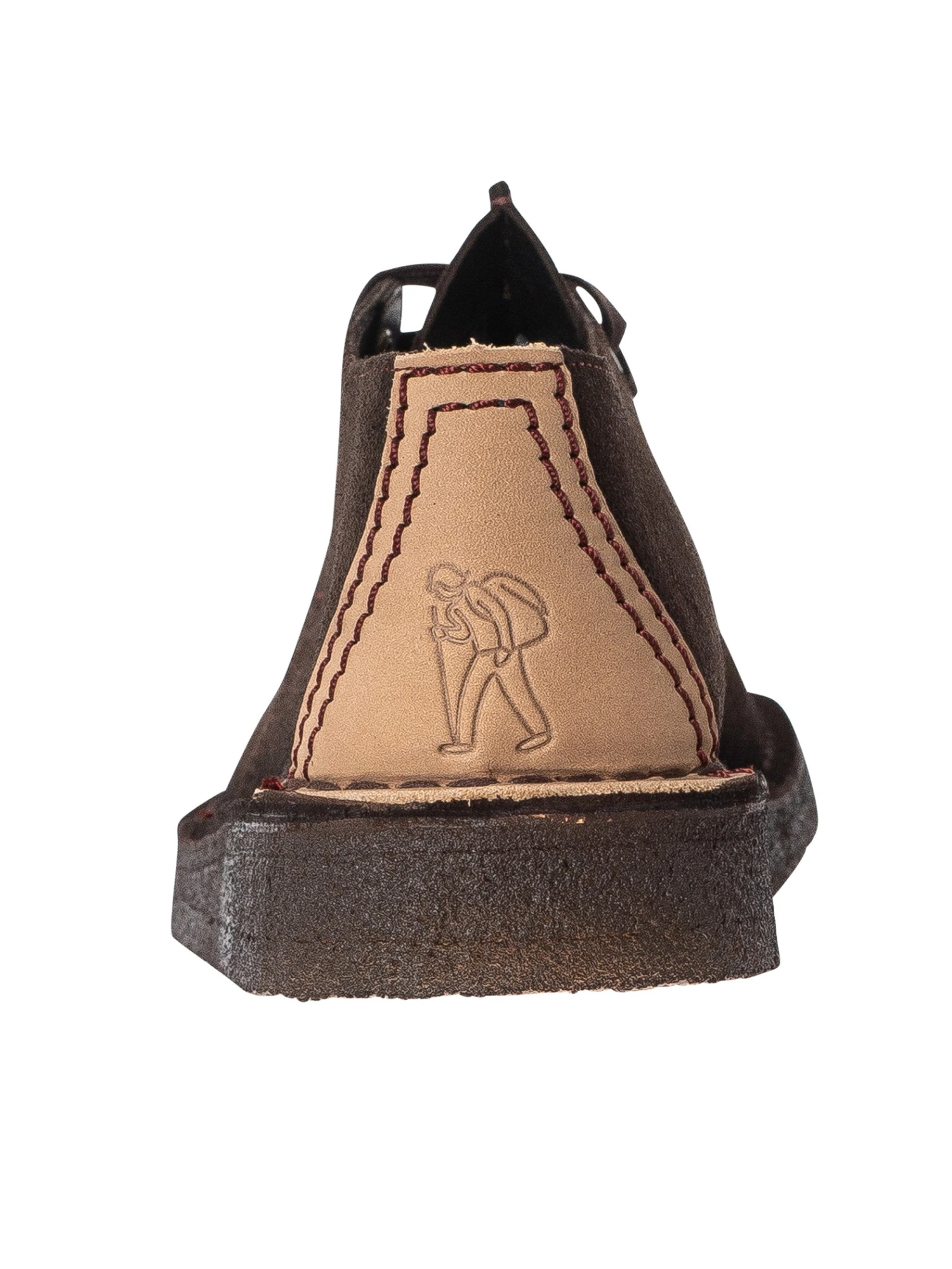 Clarks Originals Desert Trek Suede Shoes - Dark Brown 5 Clarks Originals Desert Trek Suede Shoes - Dark Brown - Image 5