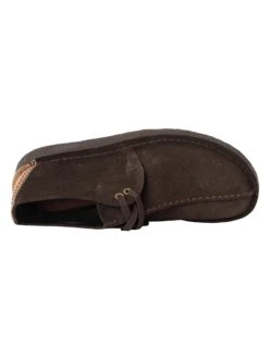 Clarks Originals Desert Trek Suede Shoes - Dark Brown 15 Clarks Originals Desert Trek Suede Shoes - Dark Brown -Standout Fashion Shop 49169f