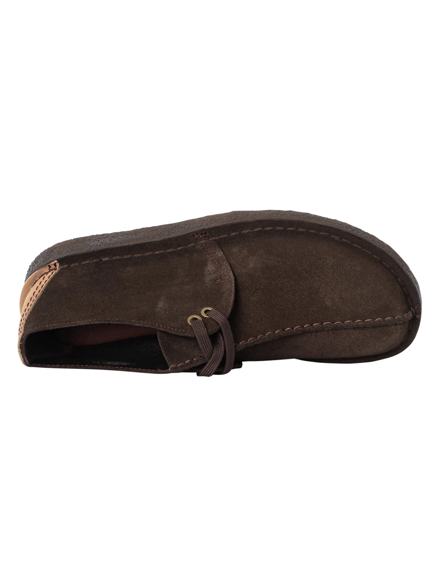 Clarks Originals Desert Trek Suede Shoes - Dark Brown 6 Clarks Originals Desert Trek Suede Shoes - Dark Brown - Image 6