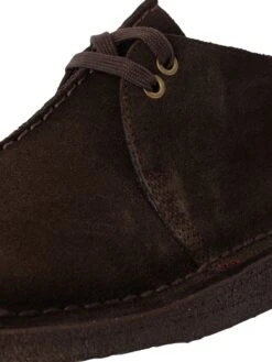 Clarks Originals Desert Trek Suede Shoes - Dark Brown 17 Clarks Originals Desert Trek Suede Shoes - Dark Brown -Standout Fashion Shop 49169h