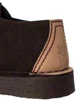 Clarks Originals Desert Trek Suede Shoes - Dark Brown 18 Clarks Originals Desert Trek Suede Shoes - Dark Brown -Standout Fashion Shop 49169i