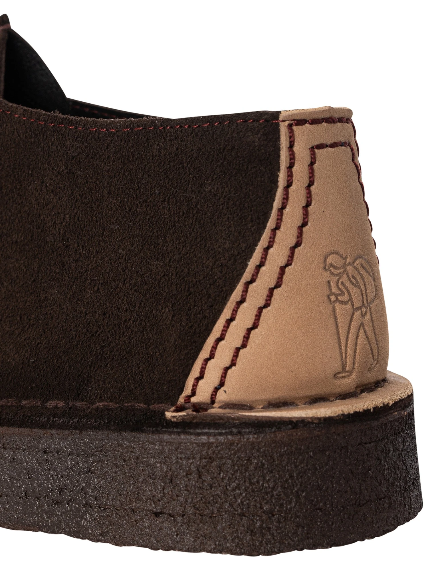 Clarks Originals Desert Trek Suede Shoes - Dark Brown 9 Clarks Originals Desert Trek Suede Shoes - Dark Brown - Image 9