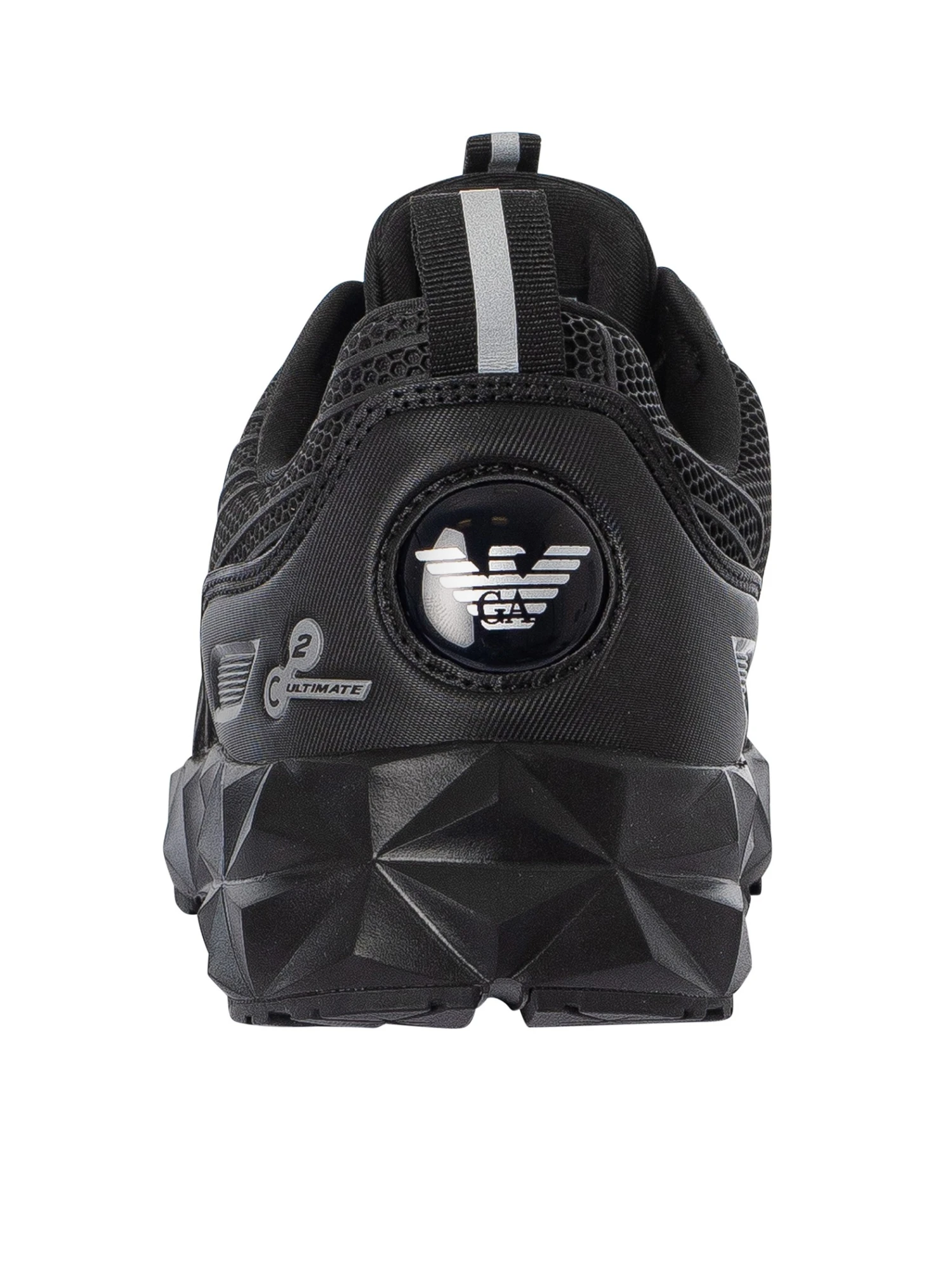 EA7 Kombat Crystal Trainers - Black/Silver 5 EA7 Kombat Crystal Trainers - Black/Silver - Image 5