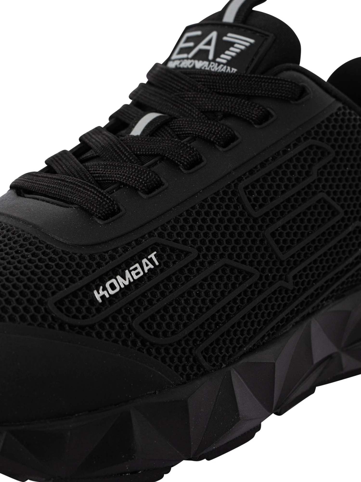 EA7 Kombat Crystal Trainers - Black/Silver 8 EA7 Kombat Crystal Trainers - Black/Silver - Image 8