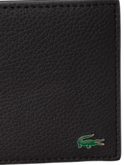 Lacoste Billfold Coin Wallet - Brown -Standout Fashion Shop 49180c