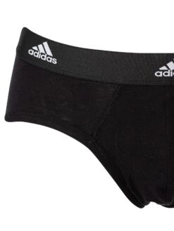 Adidas 3 Pack Active Flex Briefs - Black/Grey/White -Standout Fashion Shop 49235c