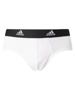 Adidas 3 Pack Active Flex Briefs - Black/Grey/White -Standout Fashion Shop 49235g