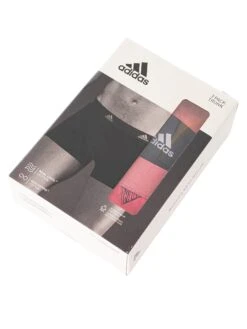 Adidas 3 Pack Active Flex Trunks - Black/Port Pink -Standout Fashion Shop 49240i