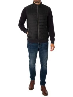 Barbour International Counter Quilted Light Jacket - Black -Standout Fashion Shop 49244e