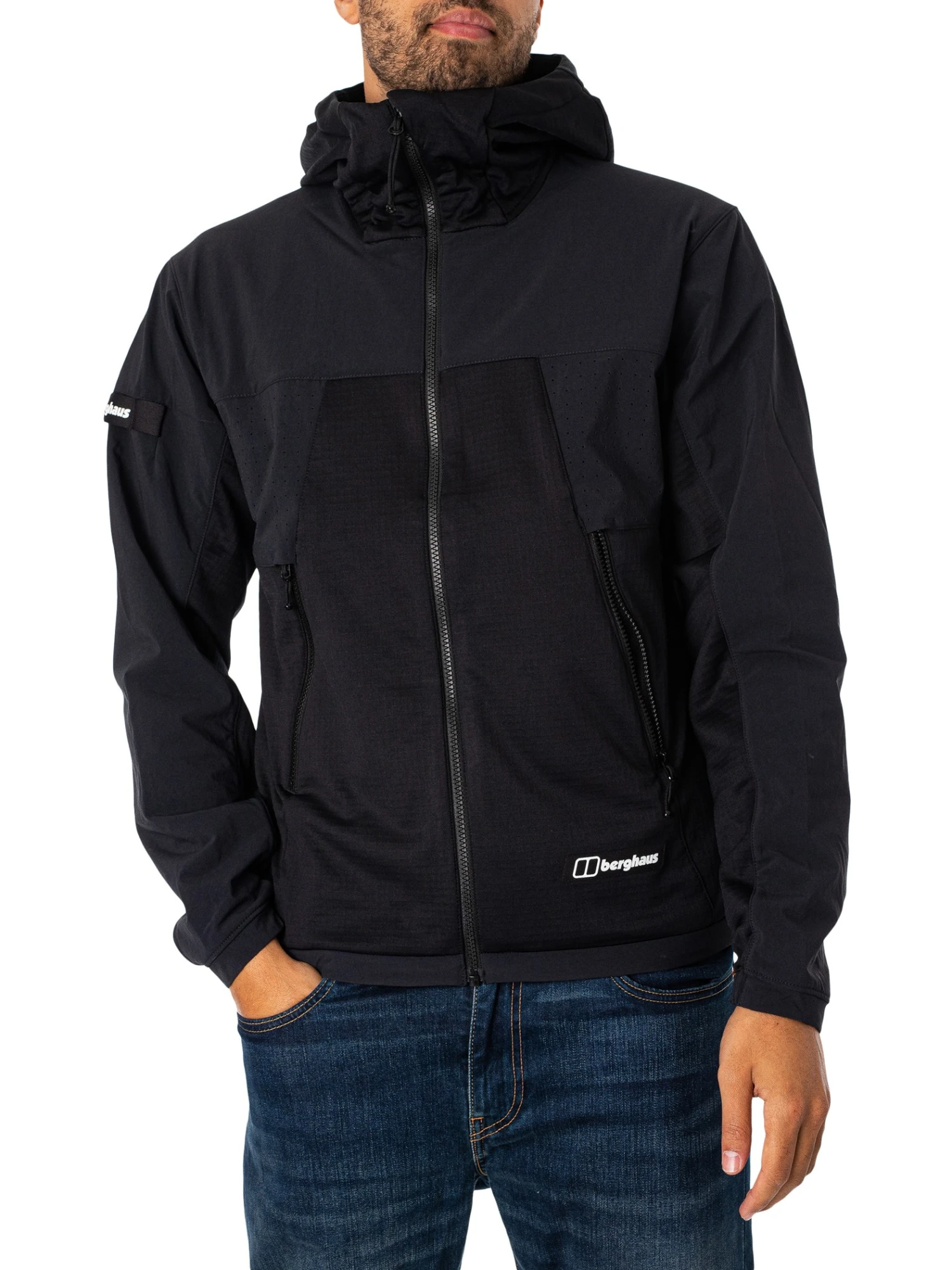 Berghaus Benwell Hooded Jacket - Black 1 Berghaus Benwell Hooded Jacket - Black