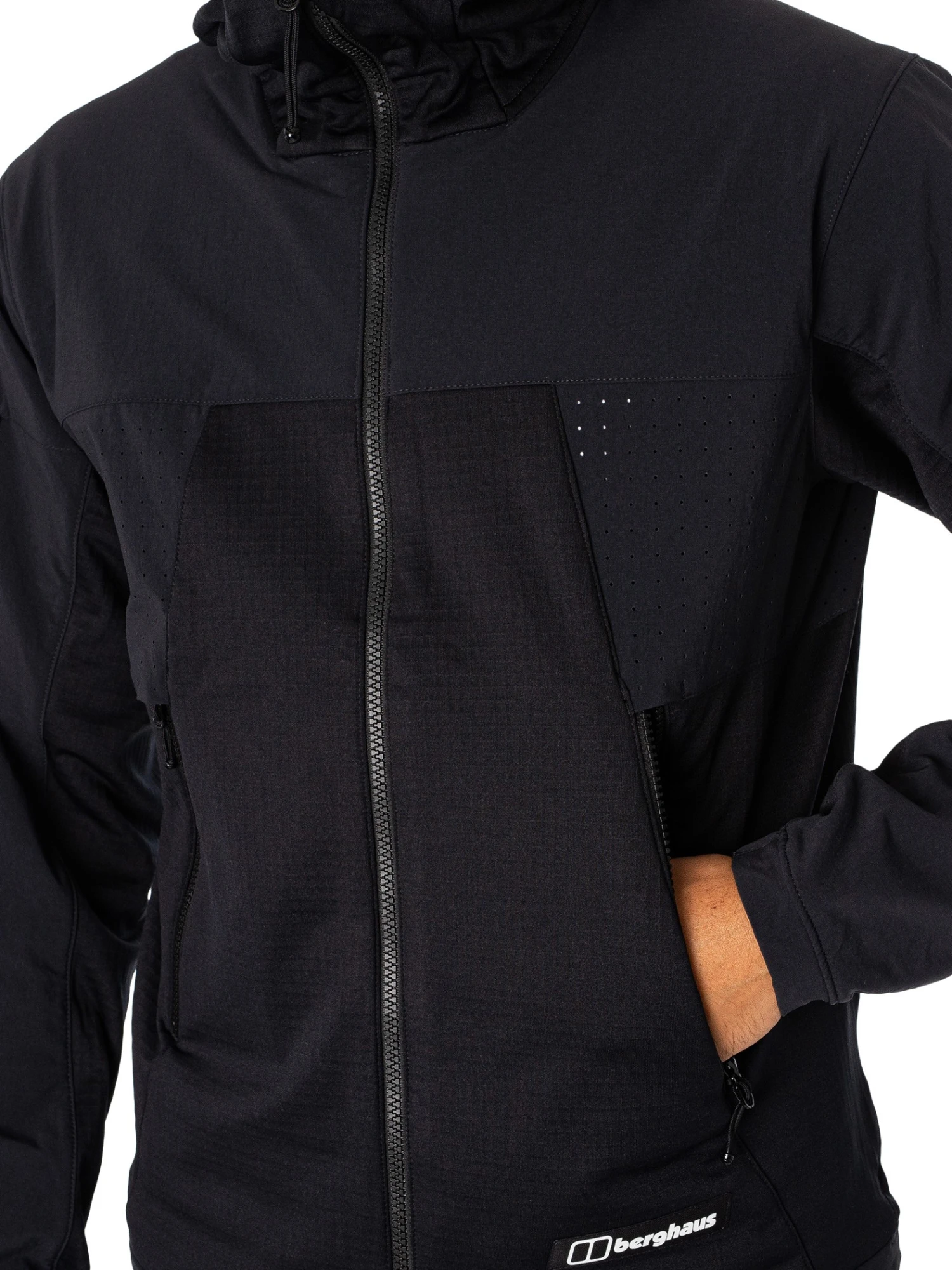 Berghaus Benwell Hooded Jacket - Black 4 Berghaus Benwell Hooded Jacket - Black - Image 4