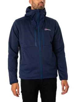 Berghaus Reacon Hooded Jacket - Dark Blue