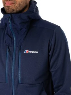 Berghaus Reacon Hooded Jacket - Dark Blue -Standout Fashion Shop 49250d