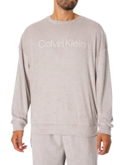 Calvin Klein Lounge Graphic Sweatshirt - Porpoise