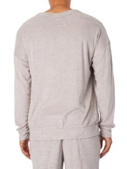 Calvin Klein Lounge Graphic Sweatshirt - Porpoise -Standout Fashion Shop 49254c