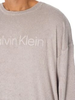 Calvin Klein Lounge Graphic Sweatshirt - Porpoise -Standout Fashion Shop 49254d