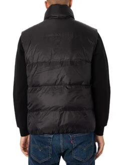 Calvin Klein Jeans Essentials Down Gilet - Black -Standout Fashion Shop 49257c