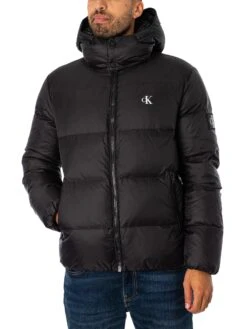 Calvin Klein Jeans Essentials Down Jacket - Black