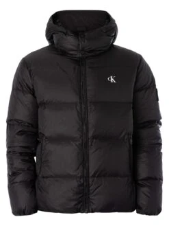 Calvin Klein Jeans Essentials Down Jacket - Black -Standout Fashion Shop 49258i