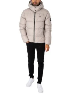 Calvin Klein Jeans Essentials Down Jacket - Porpoise -Standout Fashion Shop 49259h