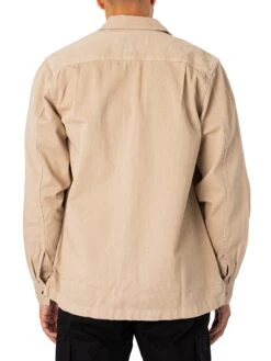 Calvin Klein Jeans Utility Overshirt - Plaza Taupe 8 Calvin Klein Jeans Utility Overshirt - Plaza Taupe -Standout Fashion Shop 49261c