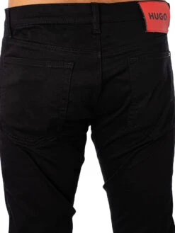 HUGO 708 Slim Jeans - Black -Standout Fashion Shop 49279d
