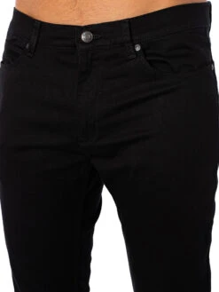 HUGO 708 Slim Jeans - Black -Standout Fashion Shop 49279e