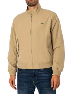 Lacoste Logo Lightweight Jacket - Beige