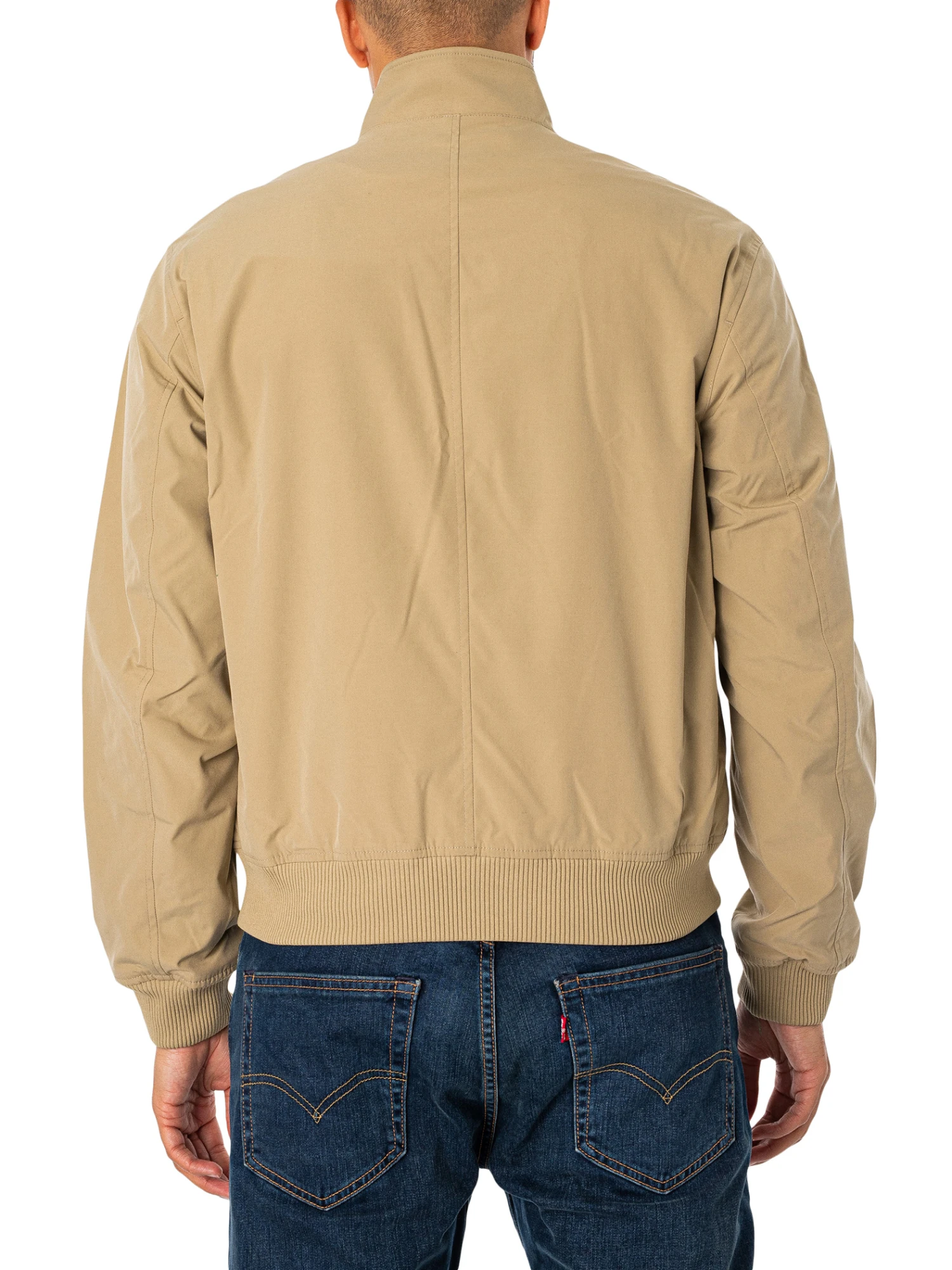 Lacoste Logo Lightweight Jacket - Beige 3 Lacoste Logo Lightweight Jacket - Beige - Image 3