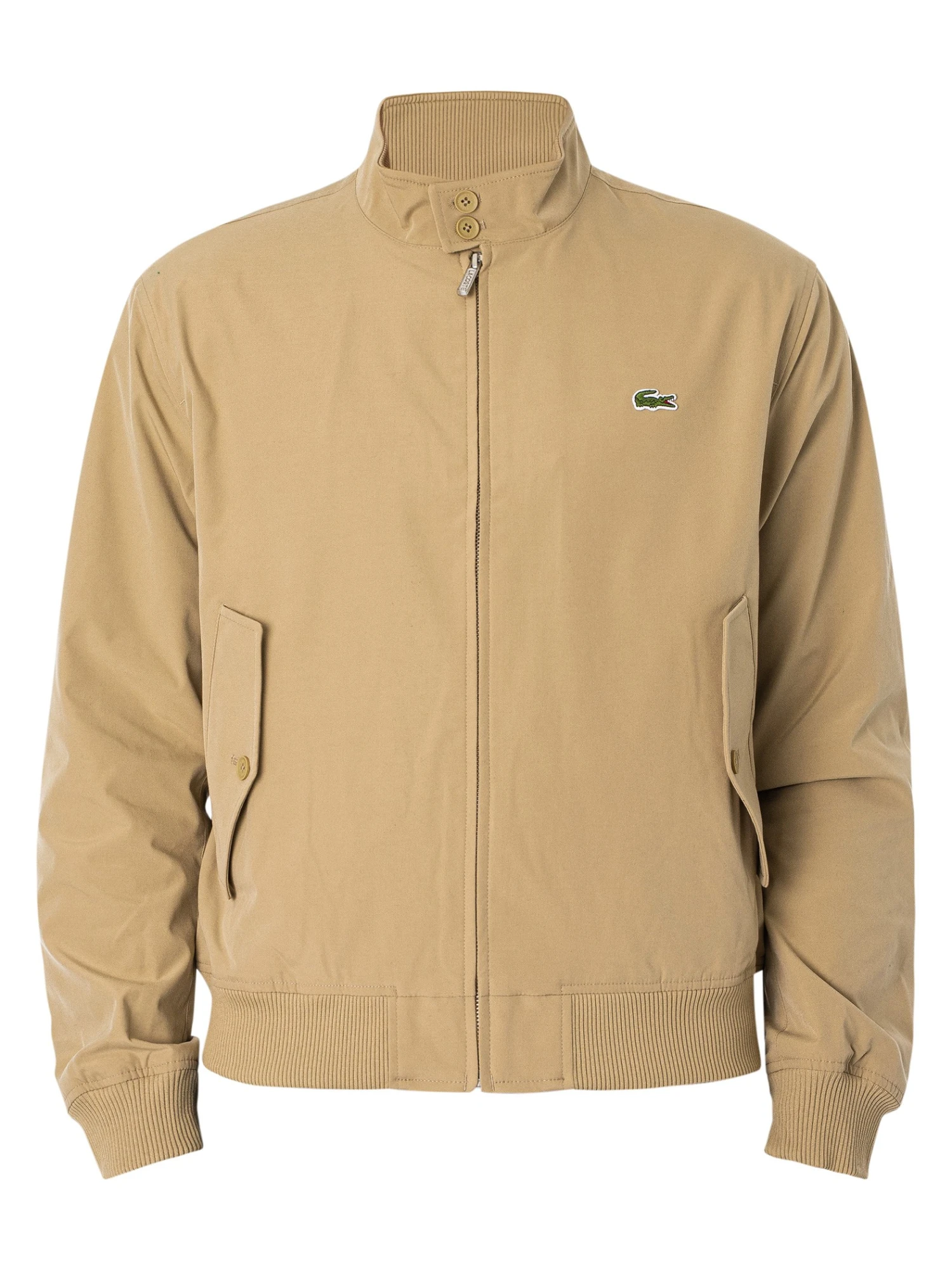 Lacoste Logo Lightweight Jacket - Beige 8 Lacoste Logo Lightweight Jacket - Beige - Image 8