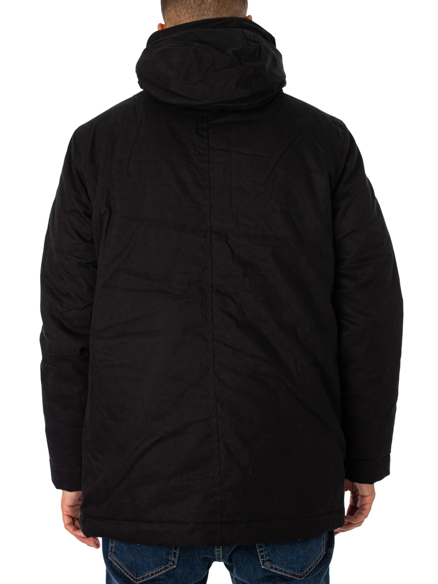 Lyle & Scott Microfleece Parka Jacket - Jet Black 3 Lyle & Scott Microfleece Parka Jacket - Jet Black - Image 3