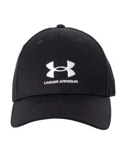 Under Armour Branded Lockup Adjustable Baseball Cap - Black -Standout Fashion Shop 49326e