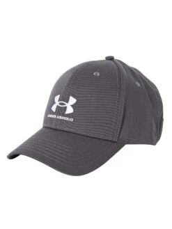 Under Armour Branded Lockup Adjustable Baseball Cap - Grey