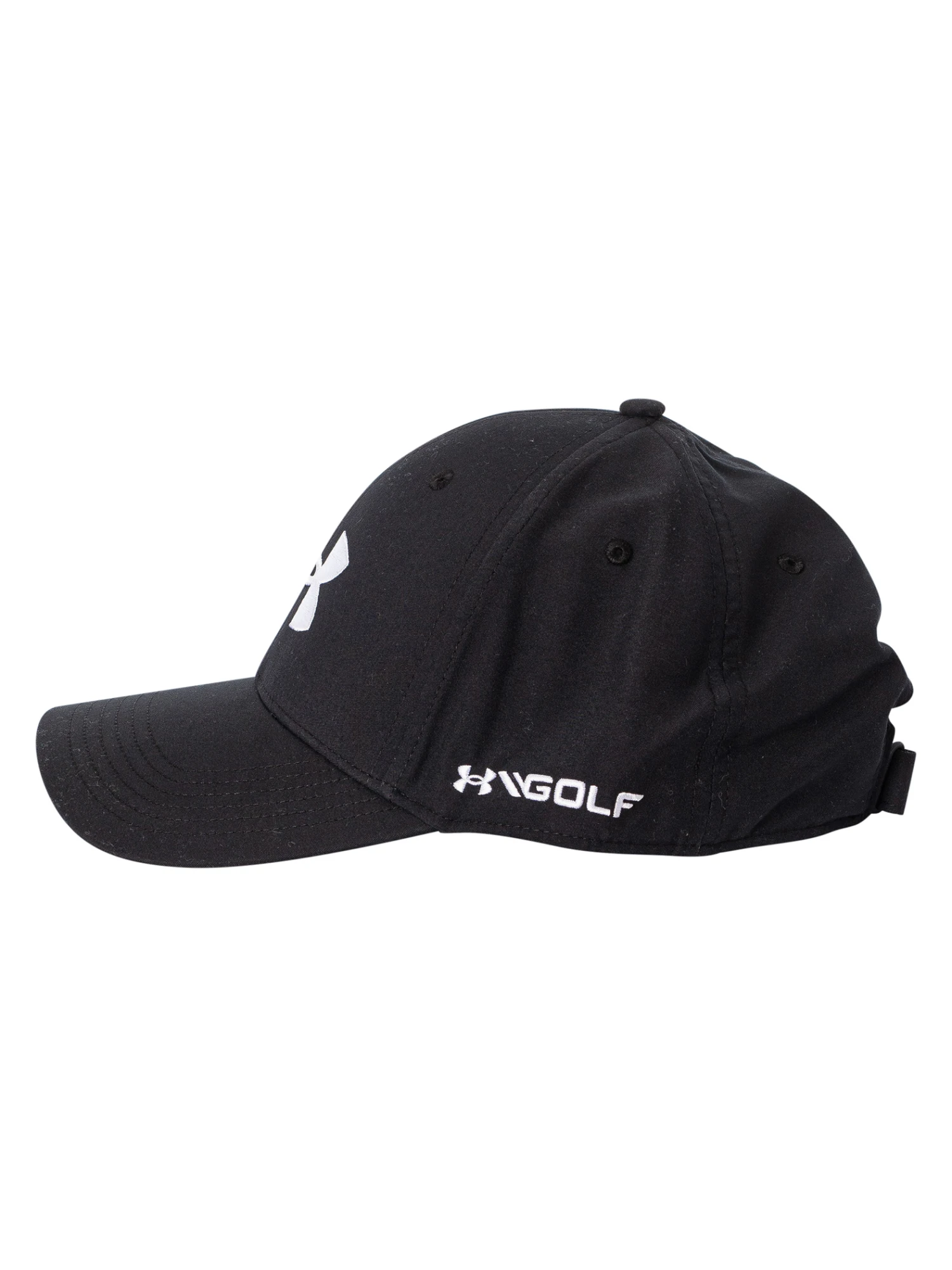 Under Armour Golf 96 Baseball Cap - Black 2 Under Armour Golf 96 Baseball Cap - Black - Image 2