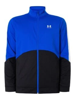 Under Armour Tricot Jacket - Team Royal/Black/White -Standout Fashion Shop 49337f