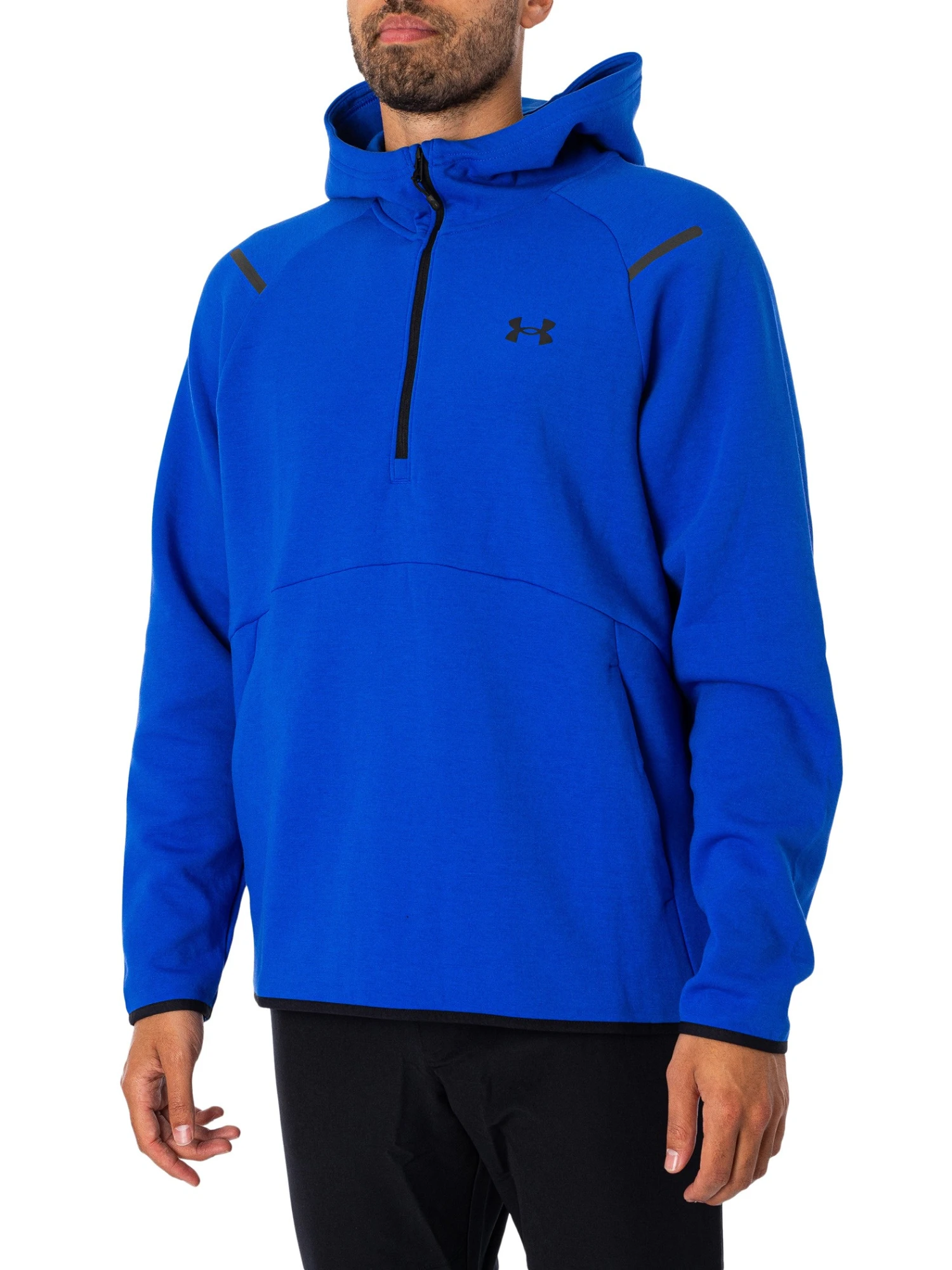 Under Armour Unstoppable Pullover Hoodie - Team Royal/Black 1 Under Armour Unstoppable Pullover Hoodie - Team Royal/Black